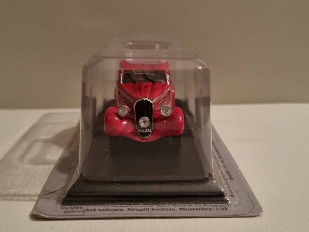 Deagostini 1:43 j bontatlan modell 1/43 Fiat Topolino