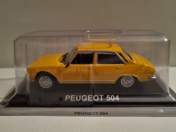 Deagostini 1:43 j bontatlan modell 1/43 Peugeot 504