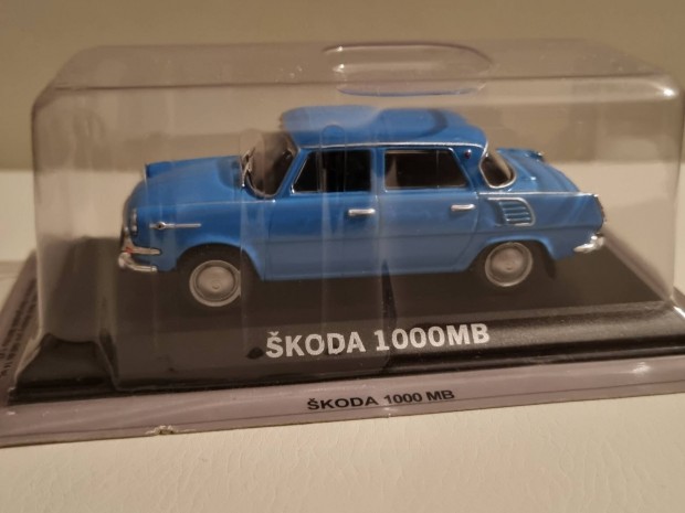 Deagostini 1:43 j bontatlan modell 1/43 Skoda 1000MB