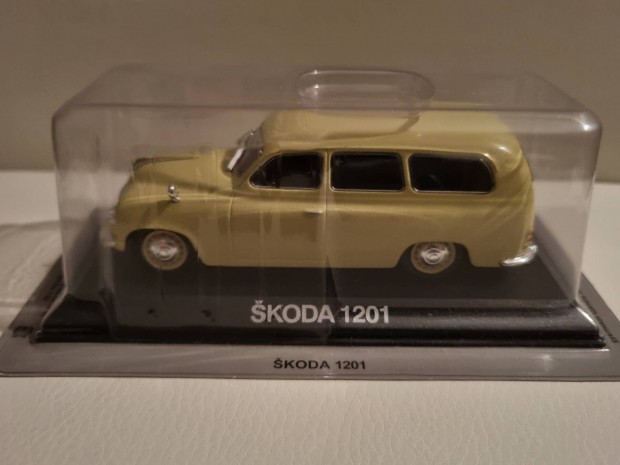 Deagostini 1:43 j bontatlan modell 1/43 Skoda 1201