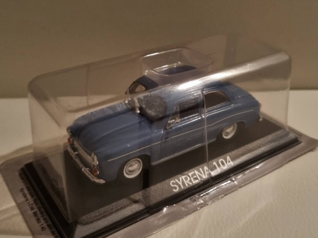 Deagostini 1:43 j bontatlan modell 1/43 Syrena 104