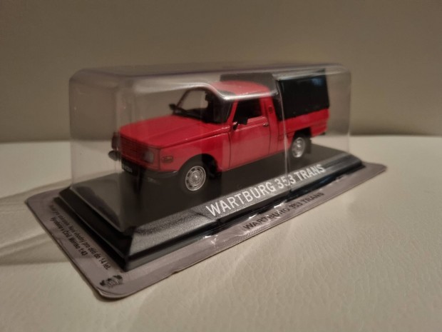 Deagostini 1:43 j bontatlan modell 1/43 Wartburg 353 Trans