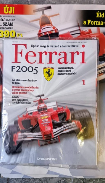 Deagostini 1:8 Ferrari F200 tvirnyts model,bontatlan llapotban