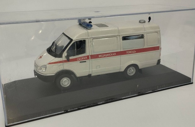 Deagostini Gaz Gazelle Ambulance 1/43