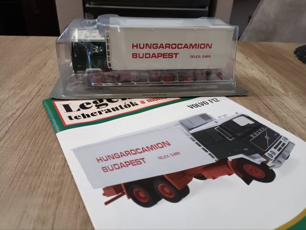 Deagostini Legends teherautk Volvo F12 Hungarocamion 1/43