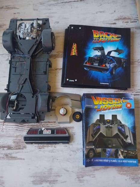 Deagostini Vissza a Jvbe Delorean flksz model