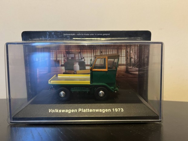 Deagostini Volkswagen Plattenwagen 1:43