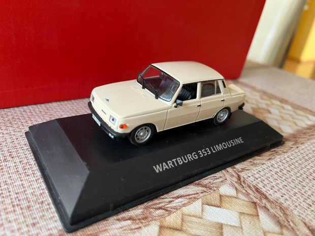 Deagostini Wartburg 353 Limousine 1:43 modell elad