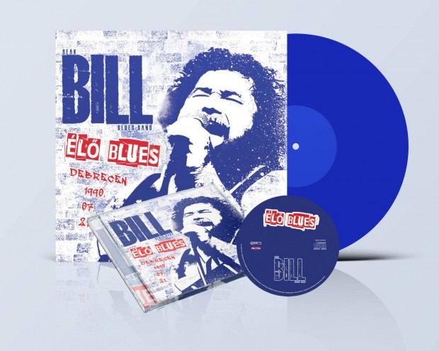 Deák Bill Gyula- Élő Blues-LP