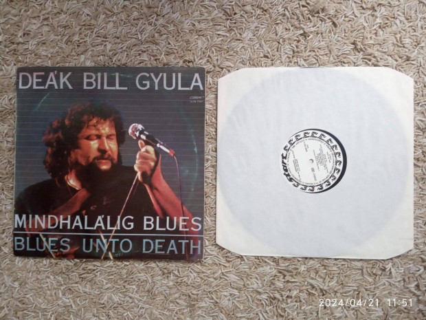 Dek Bill Gyula - Mindhallig blues (1986)