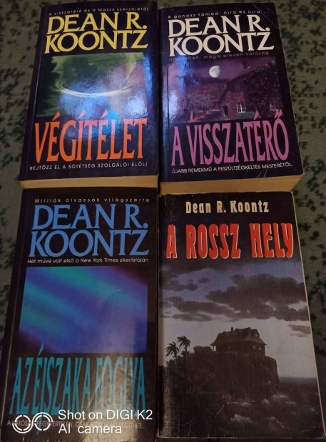 Dean R Koontz knyvek 