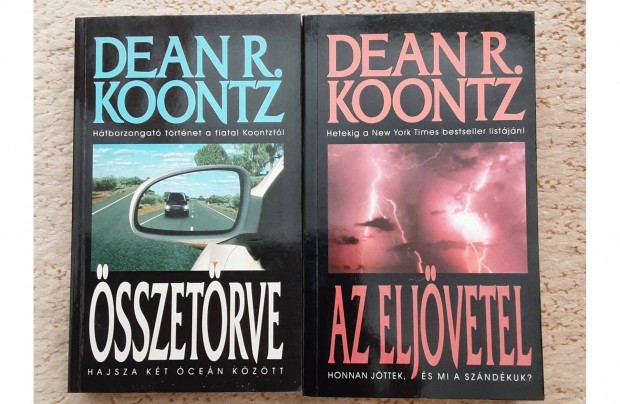 Dean R. Koontz: sszetrve / Eljvetel - krimi, thriller knyvek