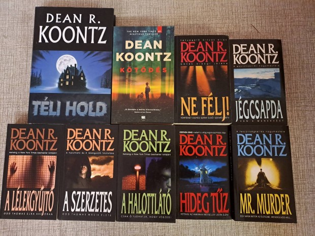 Dean R. Koontz knyvcsomag