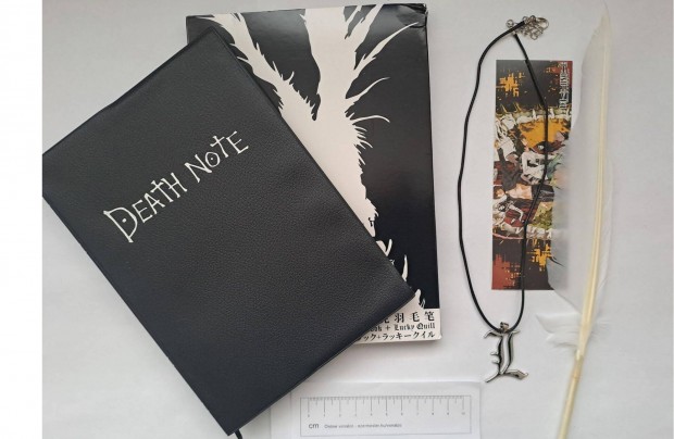 Death Note Halllista fzet notesz toll nyaklnc knyvjelz
