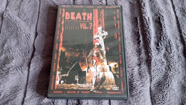 Death is Just the beginning vol.7. Metal vlogats DVD,ritka!