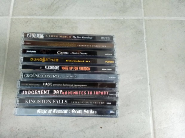 Death metal, thrash, metalcore CD csomag 3