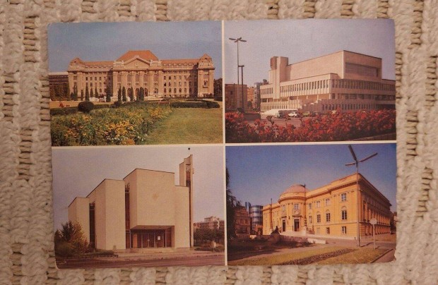 Debrecen képeslap a 80-as évekből. Retro.5 Ft-os ár eredetileg