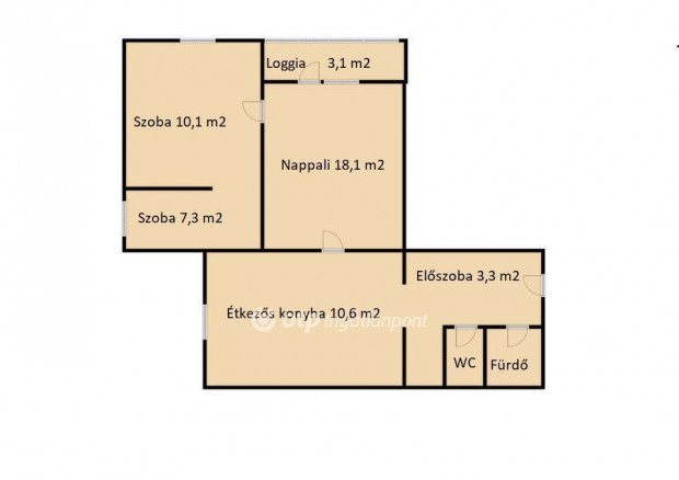Debreceni 63 nm-es lak�s elad�