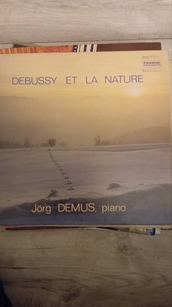 Debussy et l nature bakelit lemez 