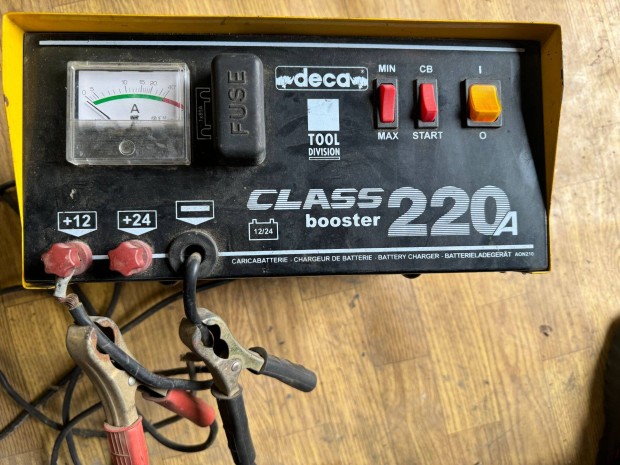 Deca Class Booster 220A automata akkumultor tlt + indtsrsegt