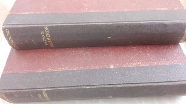 Decameron R. Vay József I-II kötet Franklin társulat kiadása