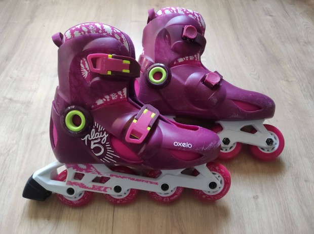 Decathlon Oxelo Roller Play 5 Tonic Pink 34 - 36 görkorcsolya