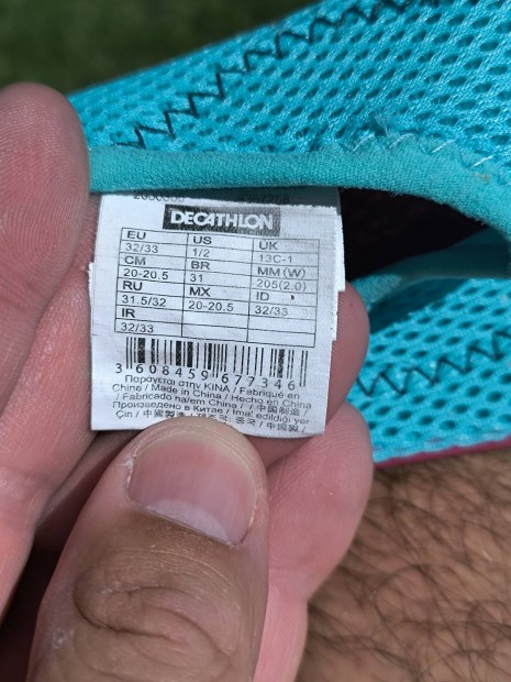 Decathlon Tribord vzicip 32-33