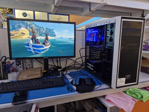 Deep Cool Gamer PC Core i5-9400F - 16GB RAM - 256GB NVMe SSD - 320GB