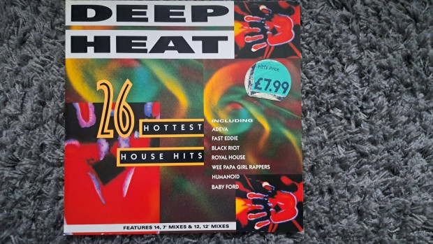Deep Heat dupla bakeli lemez