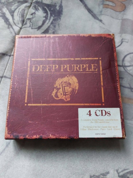 Deep Purple Live in Europe japn cdbox elad