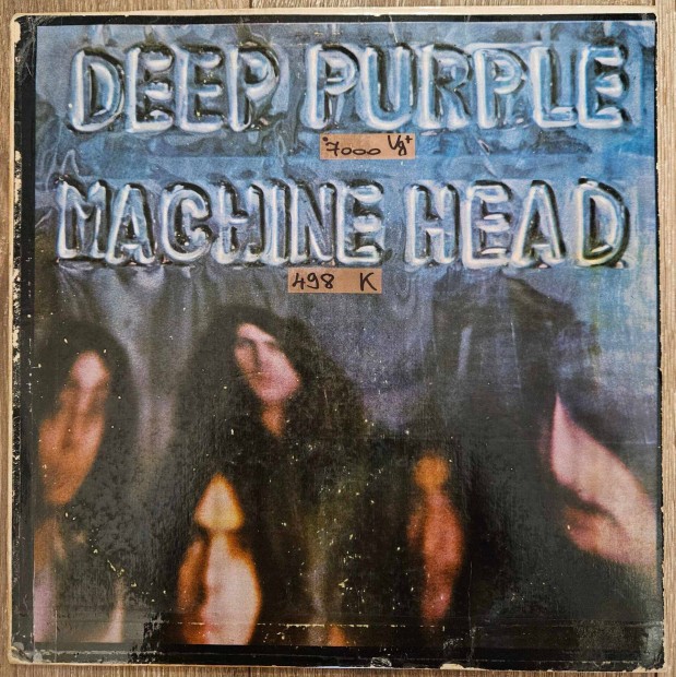 Deep Purple Machine Head bakelit lemez, hanglemez LP (498)