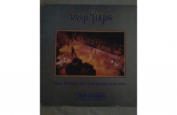 Deep Purple Made in Europe LP elad.(nem postzom)