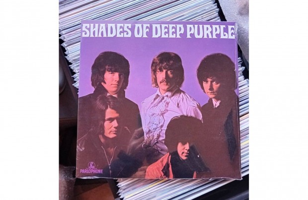 Deep Purple-Shades of Deep Purple Bakelit Lemez LP Bontatlan