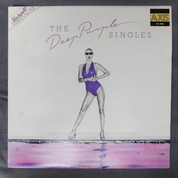 Deep Purple The Deep Purple Singles LP 1982. AUS /VG++/VG+/