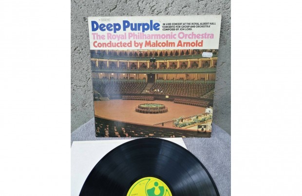 Deep Purple - In concert The Royal Philharmonic Orchestra LP Bakelit