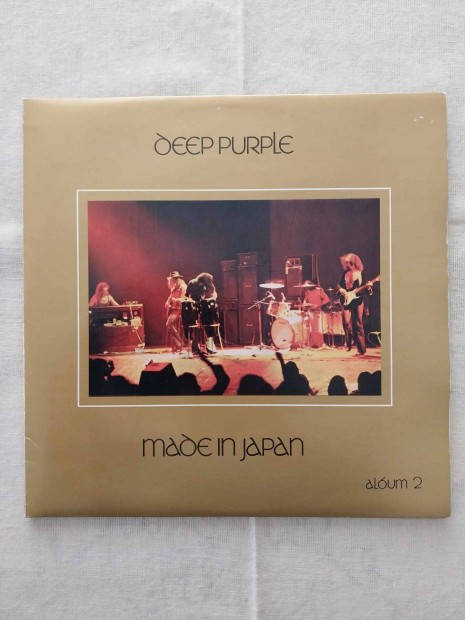 Deep Purple - Made In Japan Dupla Hanglemez NM - Jugoszlv