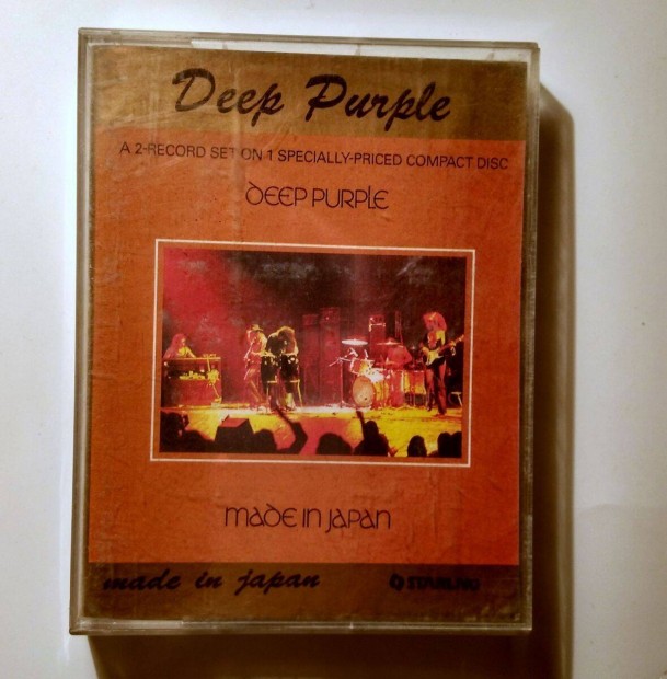 Deep Purple - Made in Japan (2db-os kazetta) teszteletlen