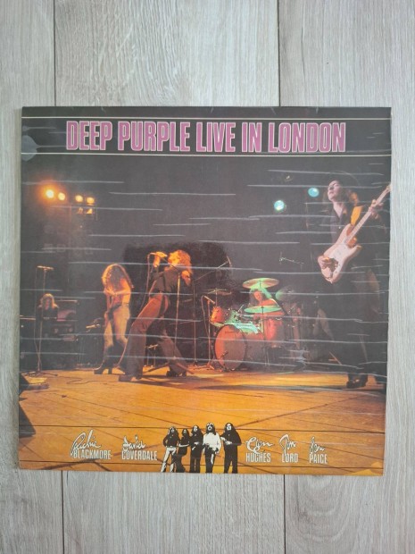 Deep Purple bakelit lemez