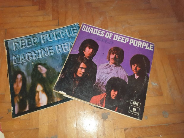 Deep Purple bakelit lemez