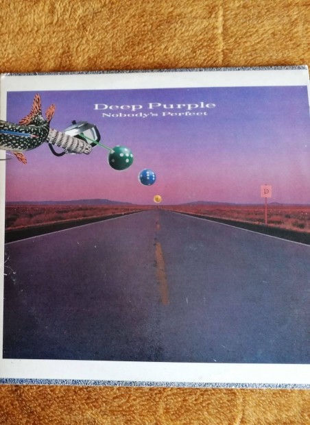 Deep Purple live bakelit lemez