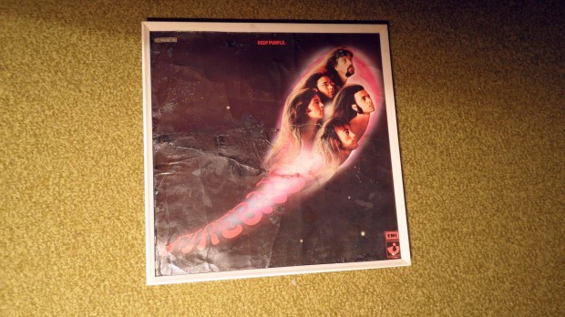 Deep Purple vintage Vinyl bakelit LP Fireball 1968 (nem utn gyrtott)