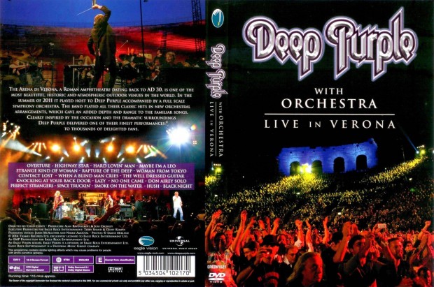 Deep Purple with Orchestra - Live in Verona DVD