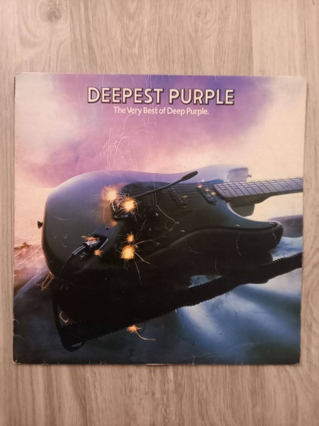 Deep purple bakelit lemez