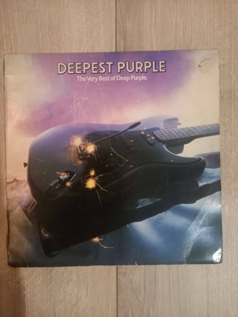 Deep purple bakelit lemez