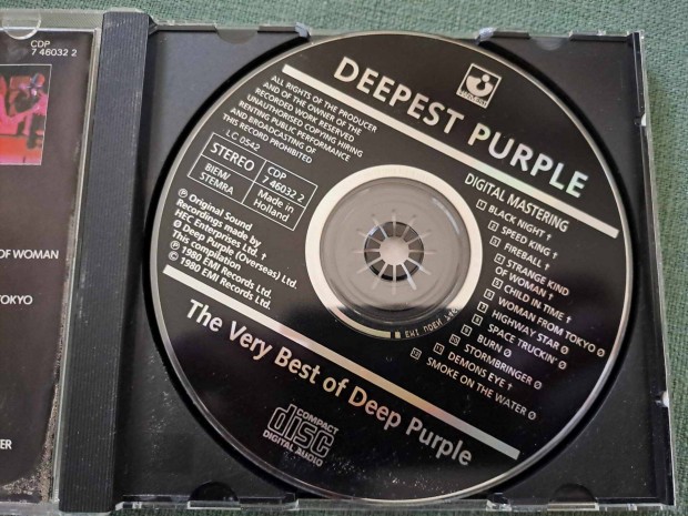 Deepest Purple: The Very Best Of Deep Purple CD