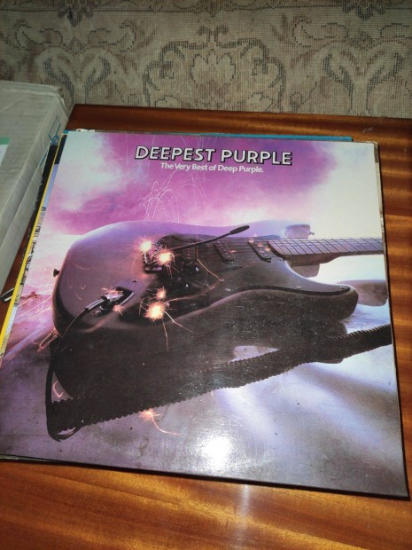 Deepest purple bakelit lemez