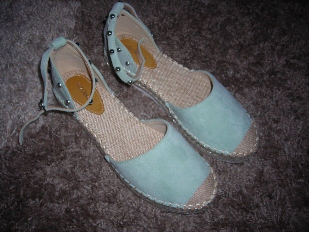 Deezee menta csinos ni bokapntos cip espadrilles 39