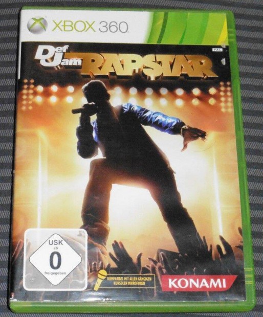 Def Jam Rapstar (Hip-Hop, nekls) Gyri Xbox 360 Jtk akr flron