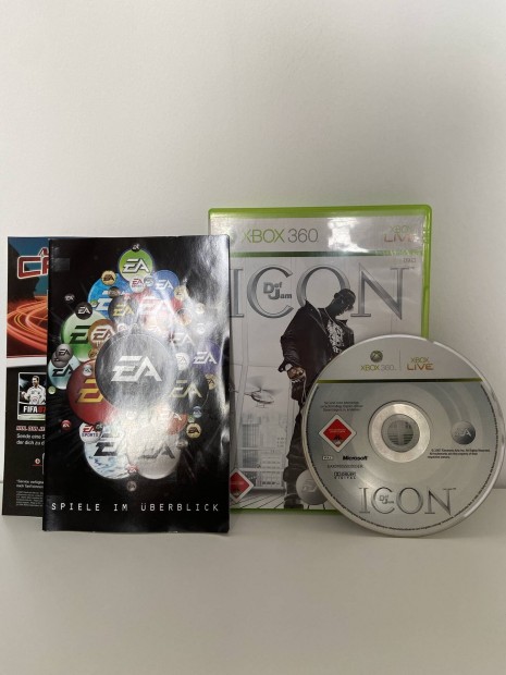 Def Jam: Icon-Xbox 360 jtk ritka