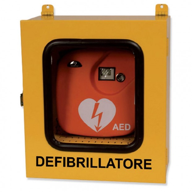 Defibrilltor fali kabin - kltri ORANGE